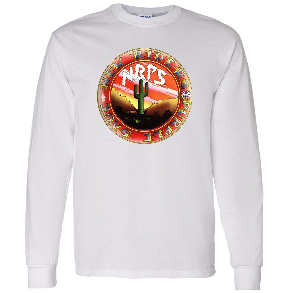 Long Sleeve NRPS Logo T, White