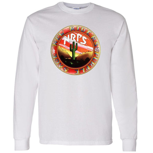 Long Sleeve NRPS Logo T, White