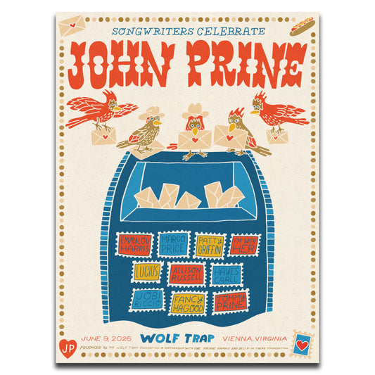 POSTER - Wolf Trap Concert - June 9, 2026