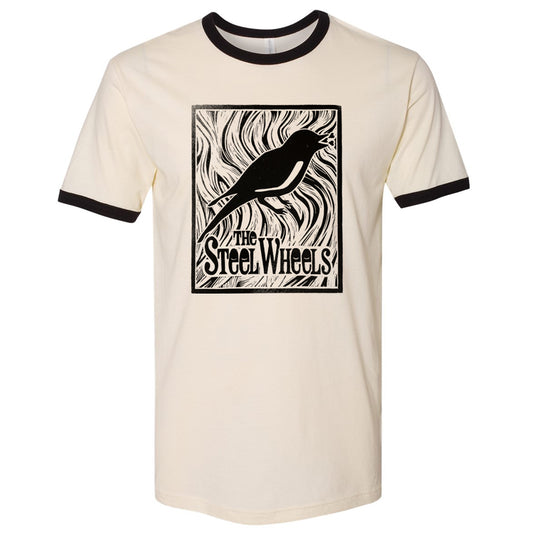 Red Wing Woodcut Ringer T - Natural/Black