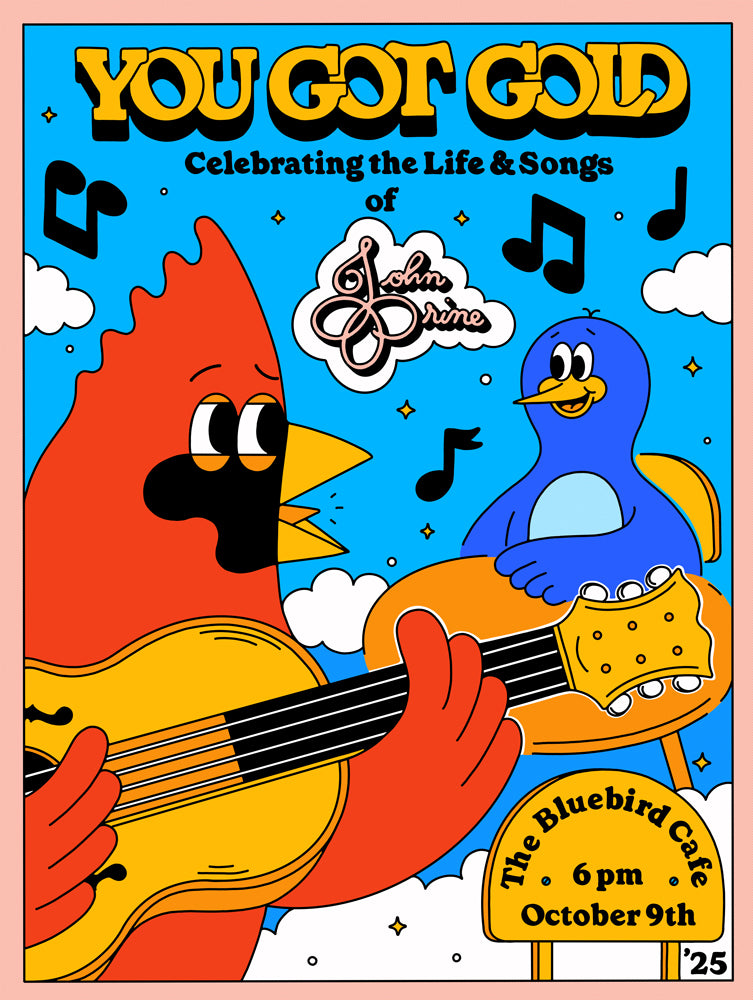POSTER - You Got Gold - Bluebird Cafe - October 9, 2025