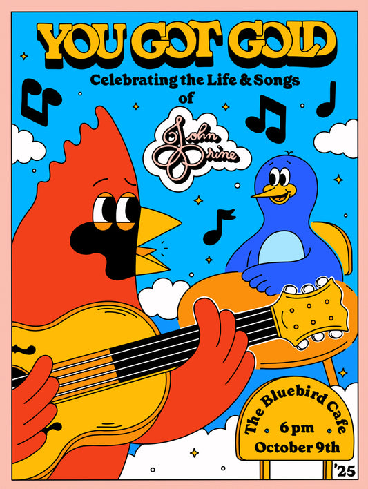 POSTER - You Got Gold - Bluebird Cafe - October 9, 2025