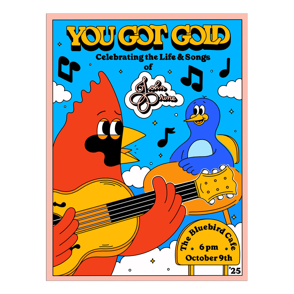 POSTER - You Got Gold - Bluebird Cafe - October 9, 2025